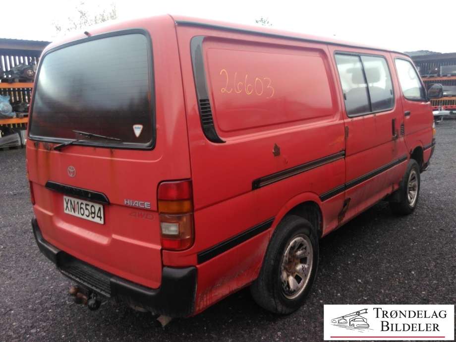 Toyota Hiace 1989-1995 , Motorkode: 2L, Girkassekode: 