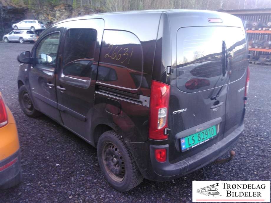 Mercedes Citan 2012-2021 (W415) (W415), Motorkode: K9K B6, Girkassekode: 