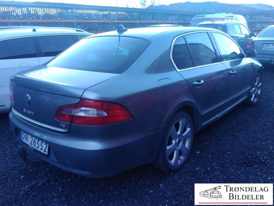 Škoda Superb 2008-2015 (Type II) , Motorkode: BZB, Girkassekode: KVT