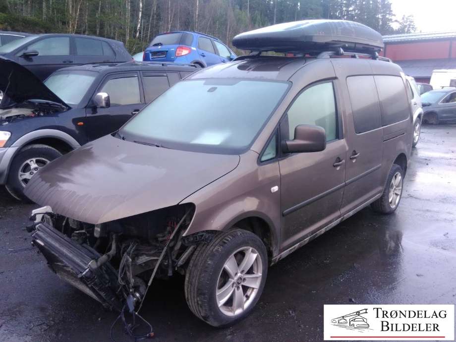VW Caddy 2010-2015 (Type III, Fase 2) , Motorkode: CFH, Girkassekode: NFQ