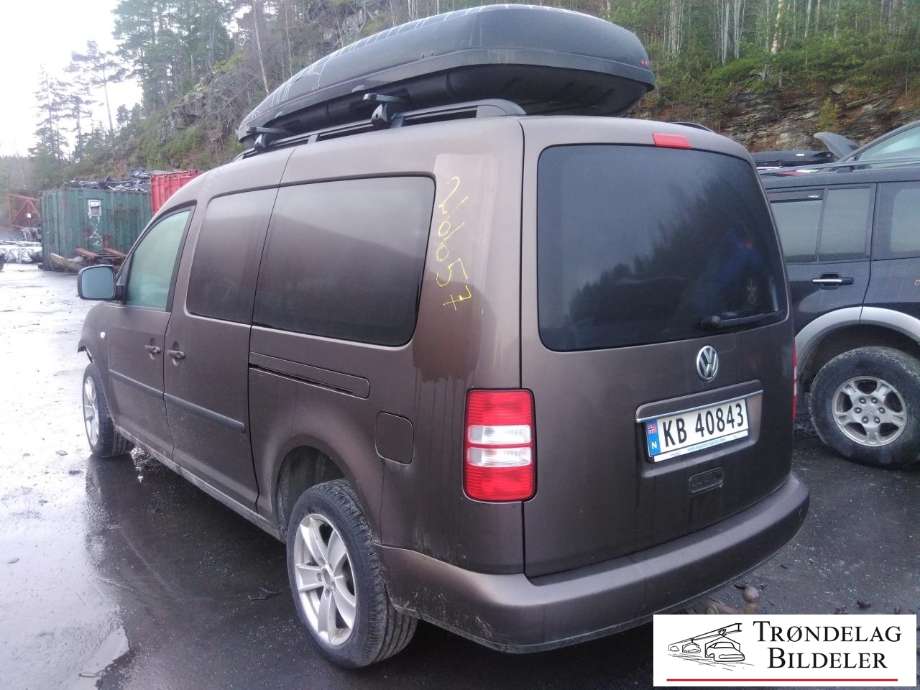 VW Caddy 2010-2015 (Type III, Fase 2) , Motorkode: CFH, Girkassekode: NFQ