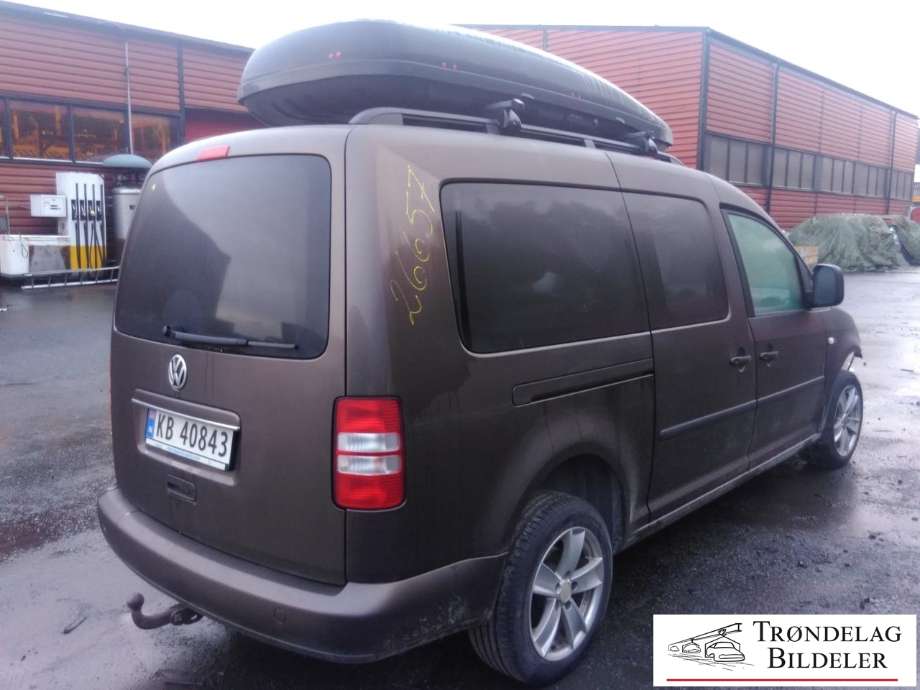 VW Caddy 2010-2015 (Type III, Fase 2) , Motorkode: CFH, Girkassekode: NFQ