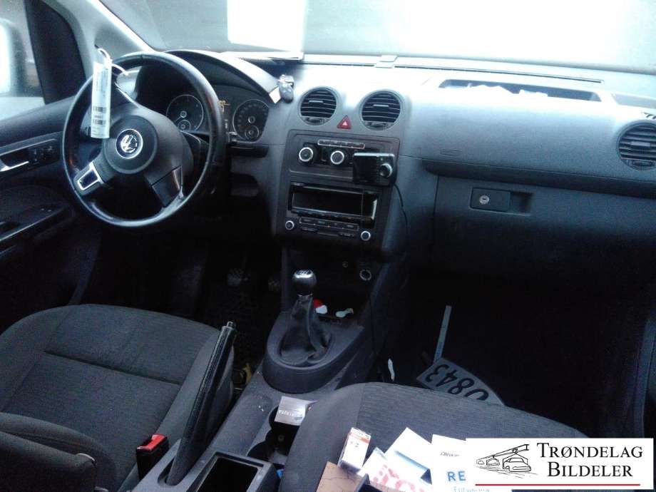 VW Caddy 2010-2015 (Type III, Fase 2) , Motorkode: CFH, Girkassekode: NFQ