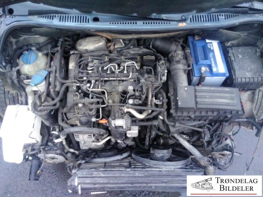 VW Caddy 2010-2015 (Type III, Fase 2) , Motorkode: CFH, Girkassekode: NFQ