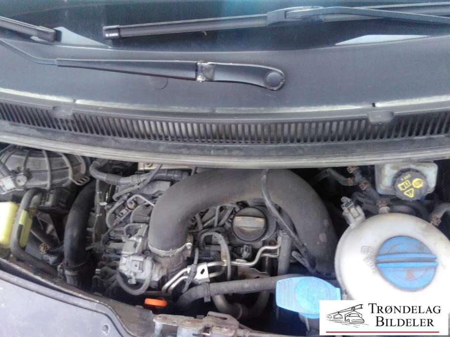 VW Transporter / Caravelle 2009-2015 (Fase 2) (T5) (T5), Motorkode: CAAC, Girkassekode: KQK