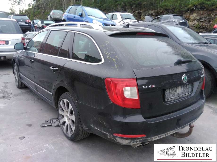 Škoda Superb 2008-2015 (Type II) , Motorkode: CFFB, Girkassekode: NMC