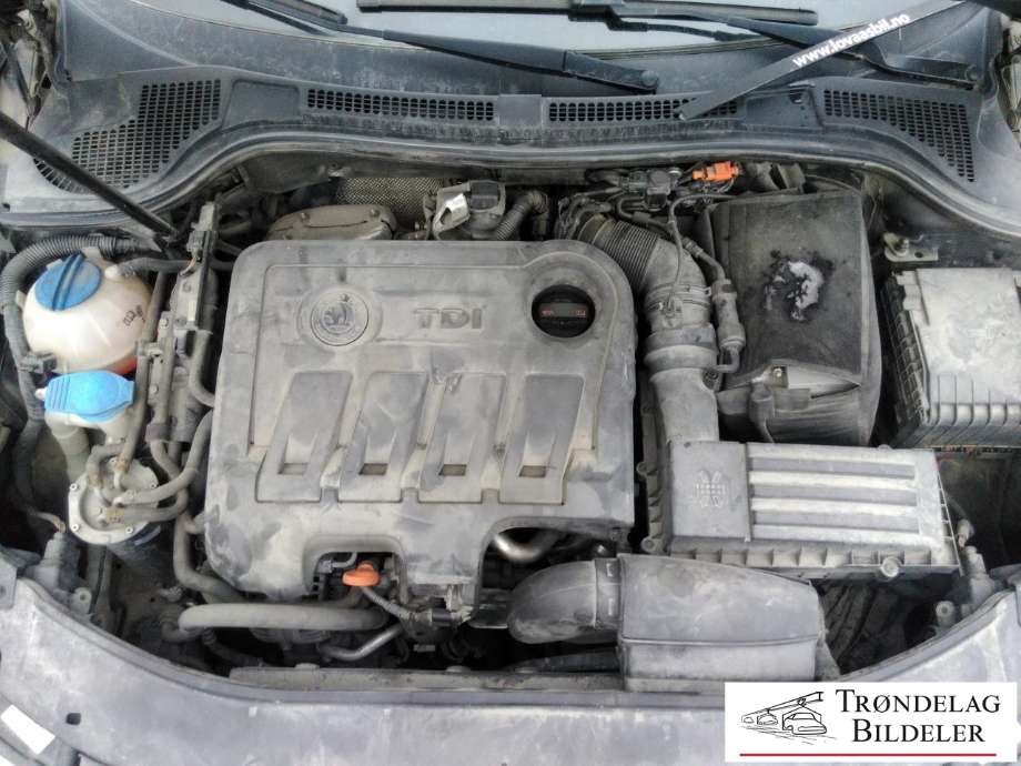 Škoda Superb 2008-2015 (Type II) , Motorkode: CFFB, Girkassekode: NMC