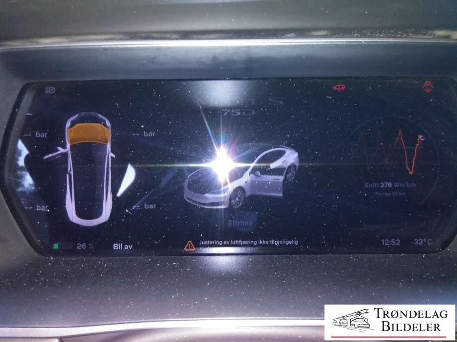 Tesla Model S 2016-2021 (Fase 2) , Motorkode: L2S, Girkassekode: 