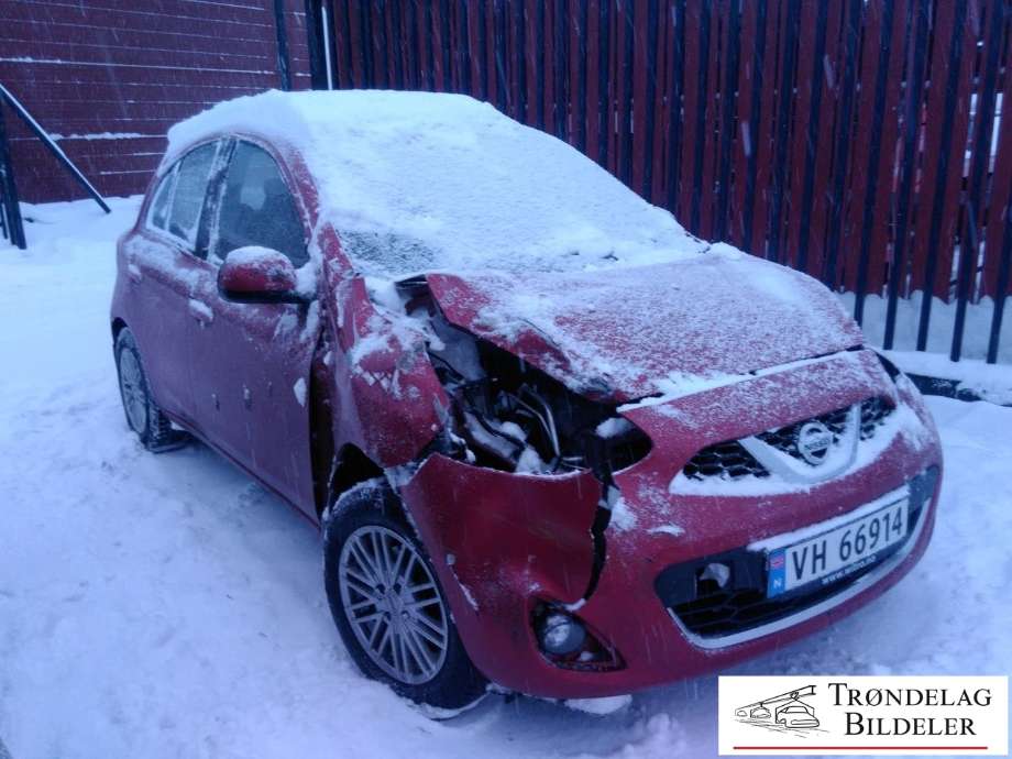 Nissan Micra 2011-2017 (K13) (K13), Motorkode: HR12, Girkassekode:
