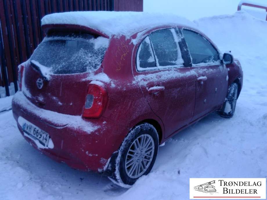 Nissan Micra 2011-2017 (K13) (K13), Motorkode: HR12, Girkassekode: