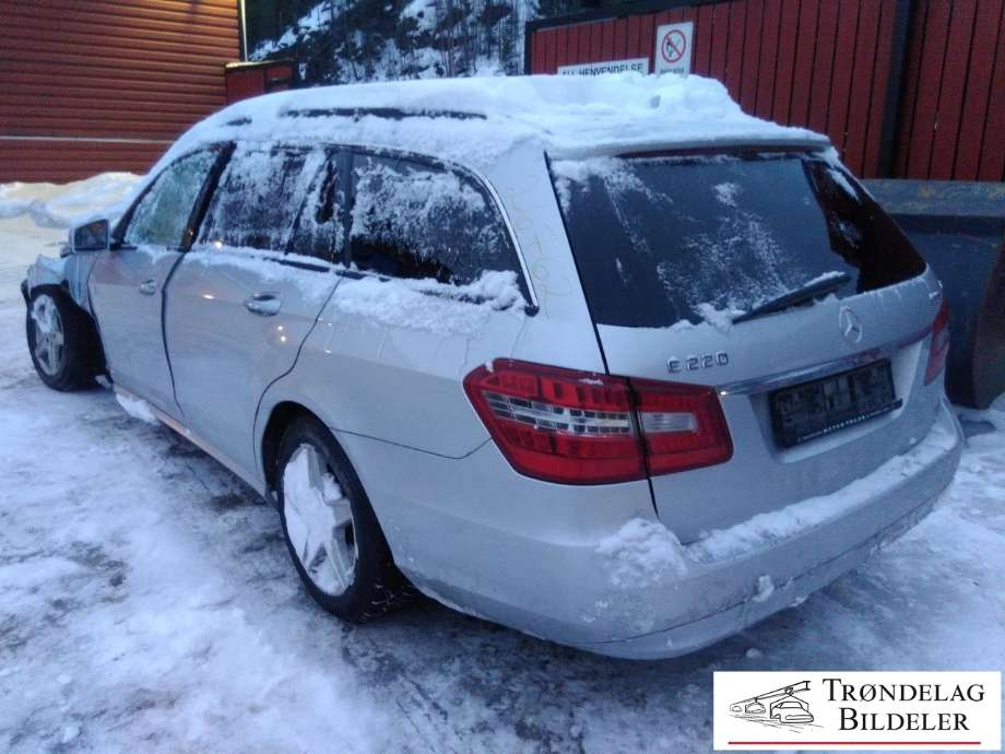 Mercedes E-Klasse 2009-2013 (Fase 1) (W212) (W212), Motorkode: 651924, Girkassekode: 