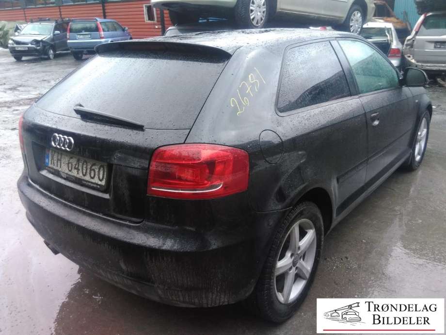 Audi A3 2009-2012 (Type II, Fase 2) , Motorkode: CAXC, Girkassekode: LNY