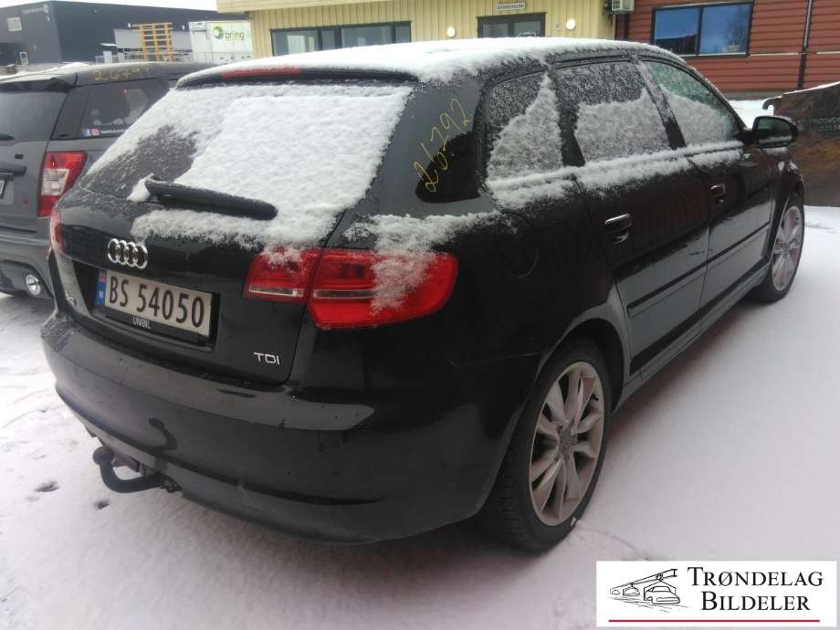 Audi A3 2009-2012 (Type II, Fase 2) , Motorkode: CAYC, Girkassekode: MLE