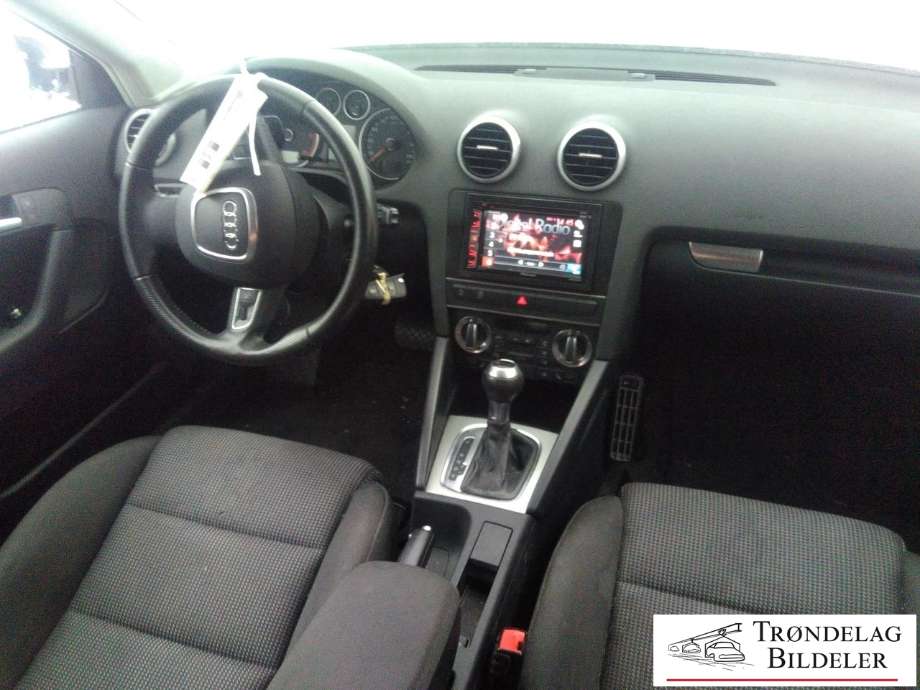 Audi A3 2009-2012 (Type II, Fase 2) , Motorkode: CAYC, Girkassekode: MLE