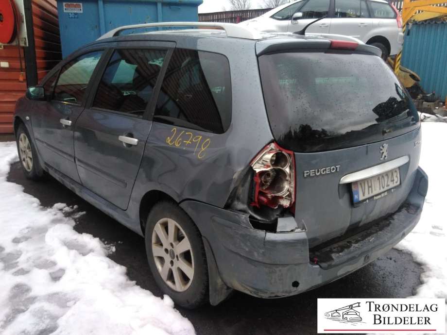Peugeot 307 2005-2008 (Fase 2) , Motorkode: 9H01, Girkassekode: 