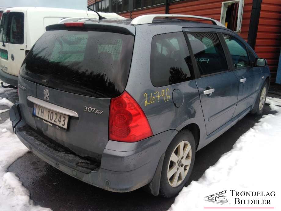 Peugeot 307 2005-2008 (Fase 2) , Motorkode: 9H01, Girkassekode: 