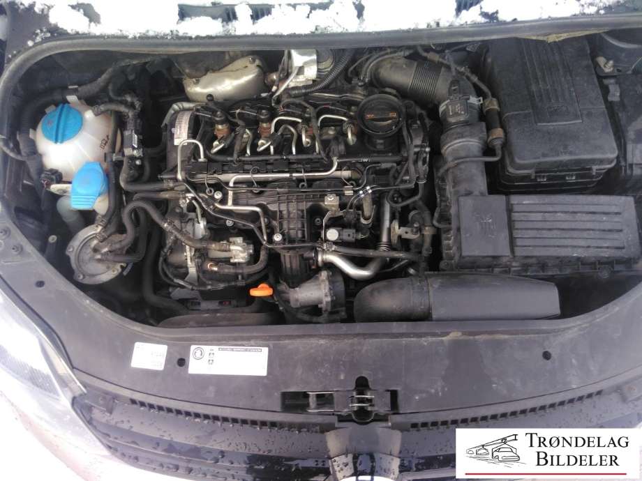 VW Golf, Plus/Cross 2009-2013 (Fase 2) , Motorkode: CAYB, Girkassekode: