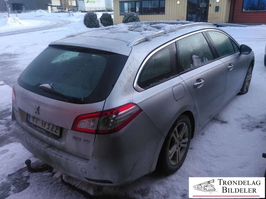 Peugeot 508 2011-2014 (Type I, Fase 1) , Motorkode: 9H05, Girkassekode:
