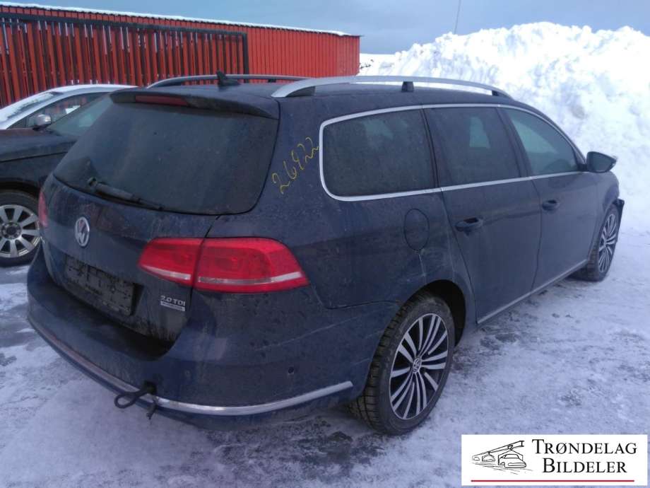 VW Passat 2011-2015 (B7) (B7), Motorkode: CFFB, Girkassekode: MSV