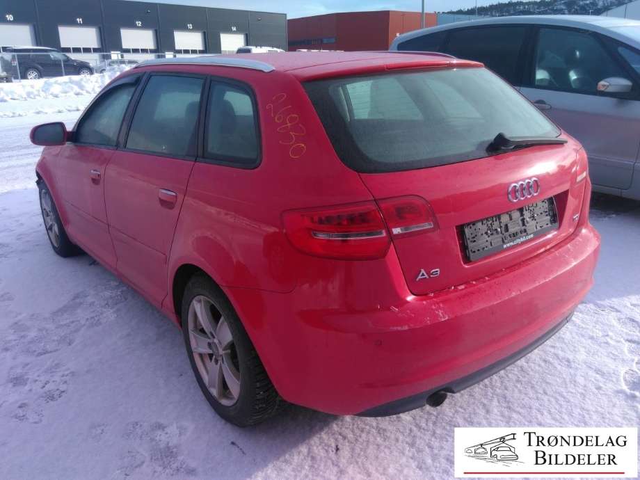 Audi A3 2009-2012 (Type II, Fase 2) , Motorkode: CAYA, Girkassekode: LUB