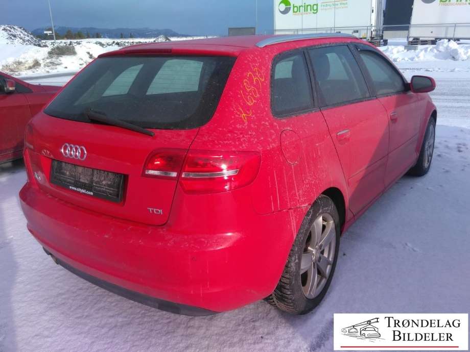 Audi A3 2009-2012 (Type II, Fase 2) , Motorkode: CAYA, Girkassekode: LUB