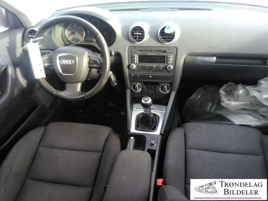 Audi A3 2009-2012 (Type II, Fase 2) , Motorkode: CAYA, Girkassekode: LUB