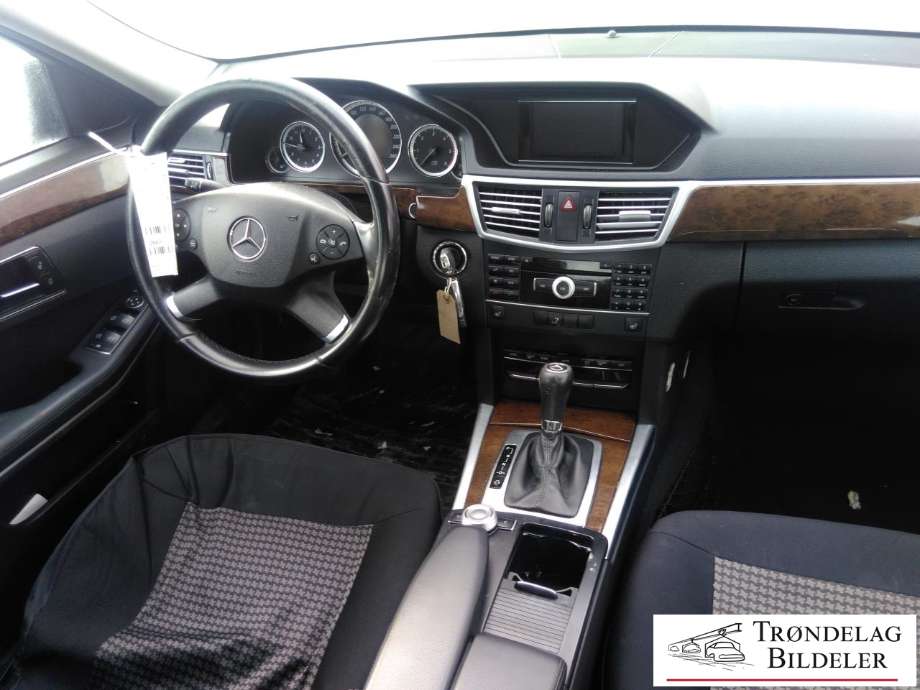 Mercedes E-Klasse 2009-2013 (Fase 1) (W212) (W212), Motorkode: 651924, Girkassekode: 