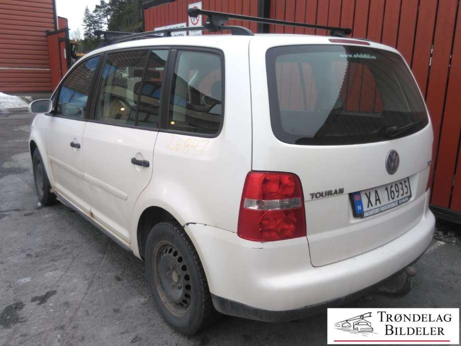 VW Touran 2003-2006 (Type I, Fase 1) , Motorkode: BRU, Girkassekode: GQN