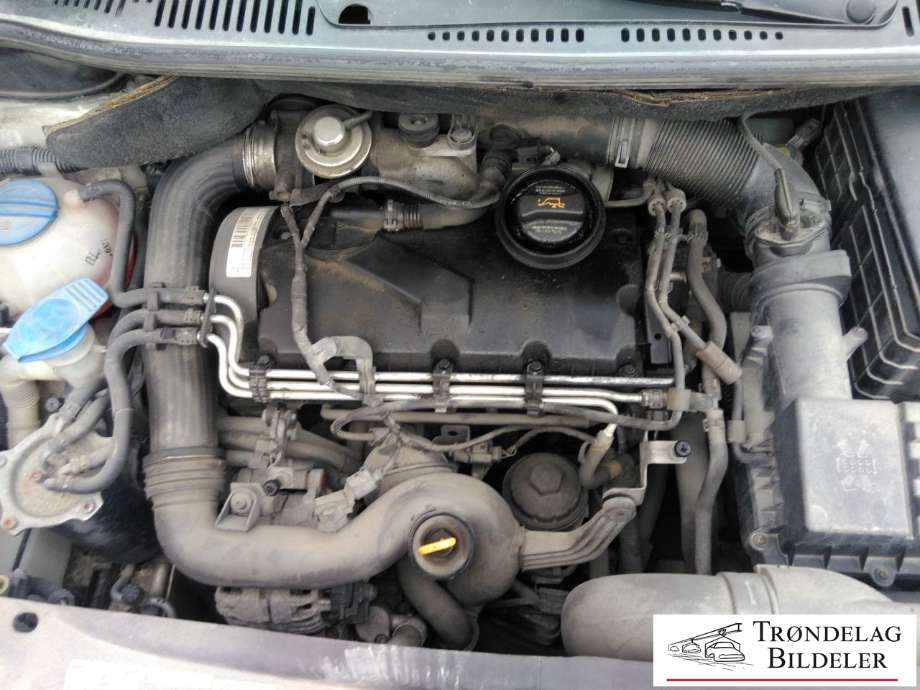 VW Touran 2003-2006 (Type I, Fase 1) , Motorkode: BRU, Girkassekode: GQN