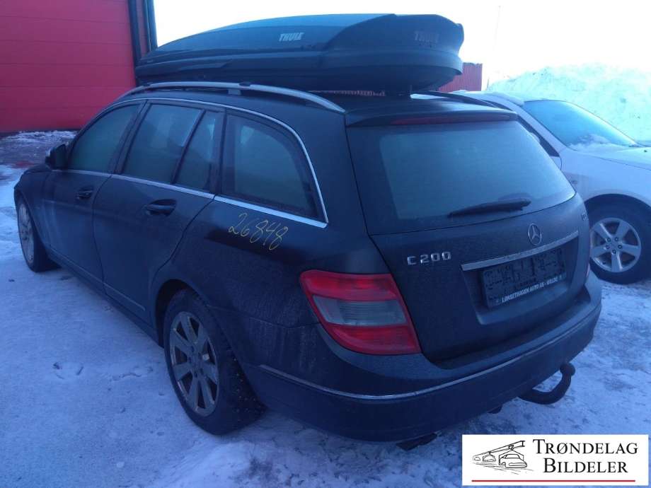 Mercedes C-Klasse 2007-2011 (Fase 1) (W204) (W204), Motorkode: 646811, Girkassekode: 