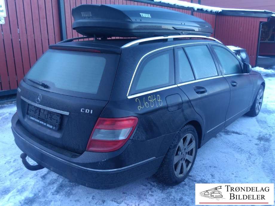Mercedes C-Klasse 2007-2011 (Fase 1) (W204) (W204), Motorkode: 646811, Girkassekode: 