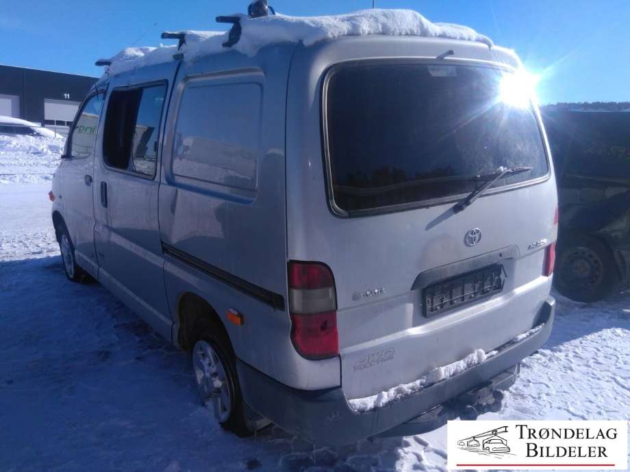Toyota Hiace 2001-2006 (Fase 2) , Motorkode: 2KD-FTV, Girkassekode: 