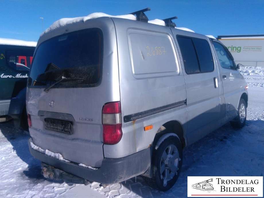 Toyota Hiace 2001-2006 (Fase 2) , Motorkode: 2KD-FTV, Girkassekode: 
