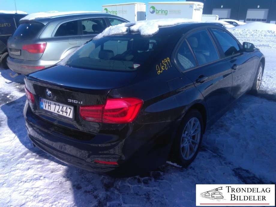 BMW 3-Serie 2012-2018 (F30/F31/F34) delebil , Motorkode: B47D20A, Girkassekode: GA8HP50Z