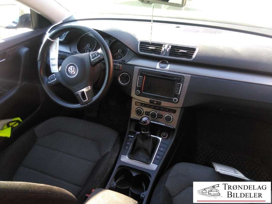 VW Passat 2011-2015 (B7) (B7), Motorkode: CAYX, Girkassekode: MYP