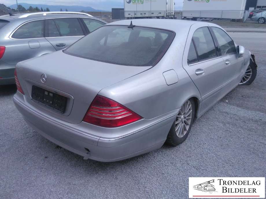 Mercedes S-Klasse 1999-2005 (W220) (W220), Motorkode: 648 960, Girkassekode: 