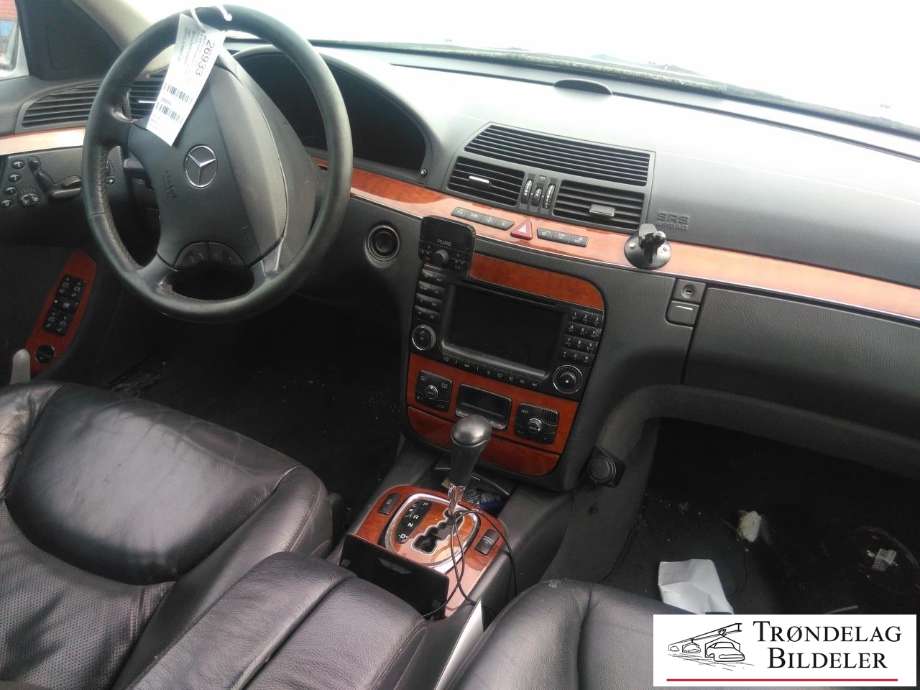 Mercedes S-Klasse 1999-2005 (W220) (W220), Motorkode: 648 960, Girkassekode: 