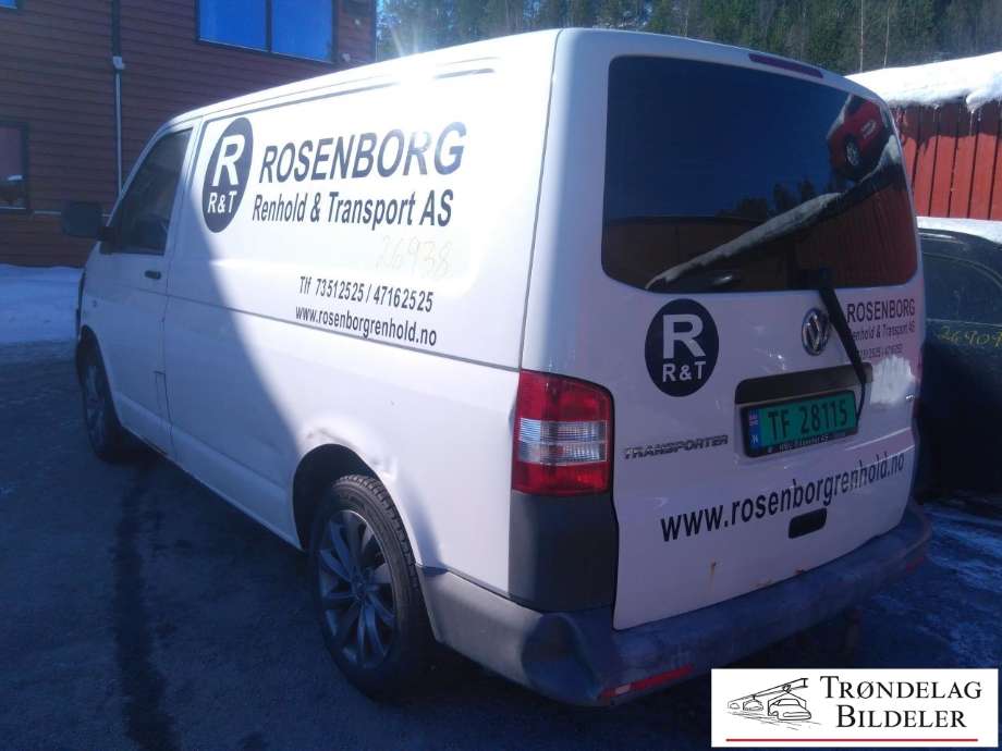VW Transporter / Caravelle 2009-2015 (Fase 2) (T5) (T5), Motorkode: CAAC, Girkassekode: NYB