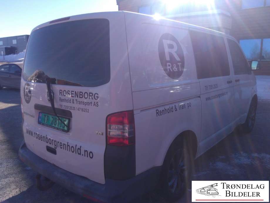 VW Transporter / Caravelle 2009-2015 (Fase 2) (T5) (T5), Motorkode: CAAC, Girkassekode: NYB