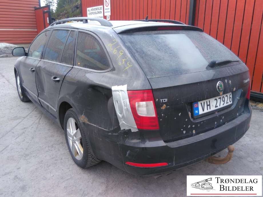 Škoda Superb 2008-2015 (Type II) , Motorkode: CAYC, Girkassekode: MTG