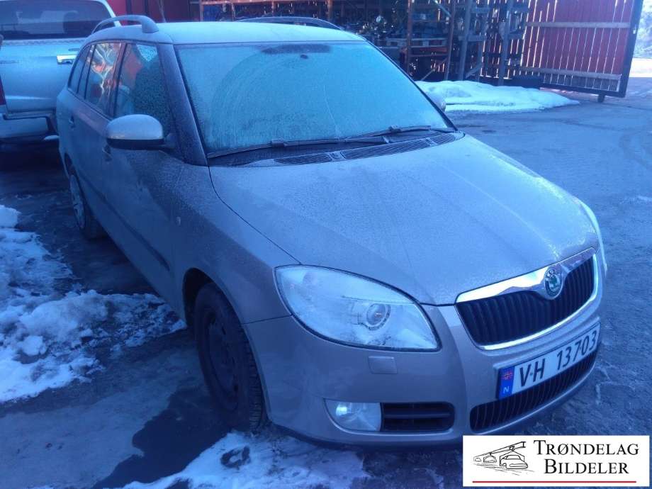 Škoda Fabia 2007-2010 (Type II, Fase 1) , Motorkode: BZG, Girkassekode: JUS