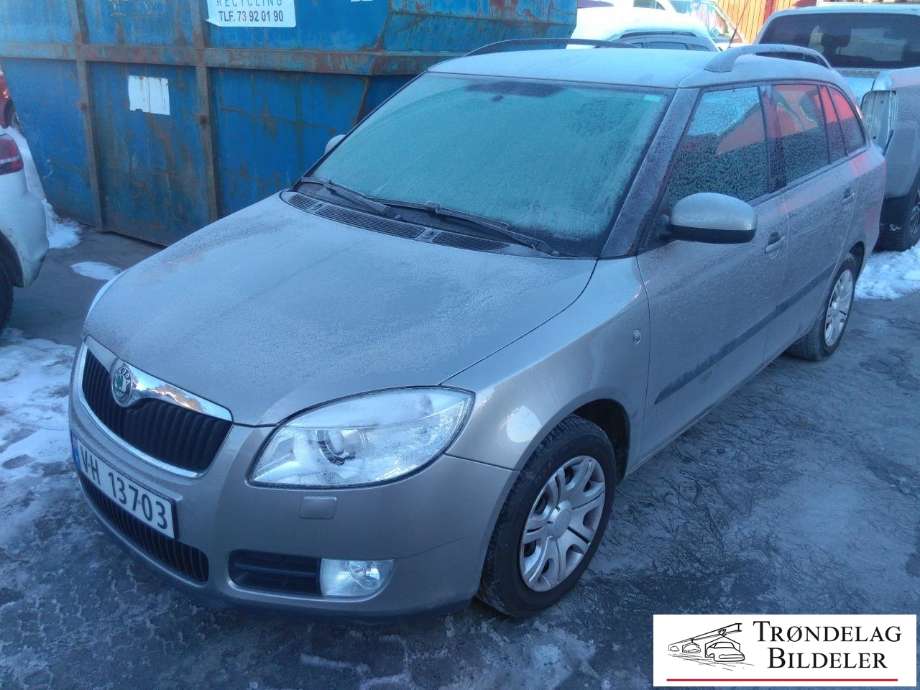 Škoda Fabia 2007-2010 (Type II, Fase 1) , Motorkode: BZG, Girkassekode: JUS