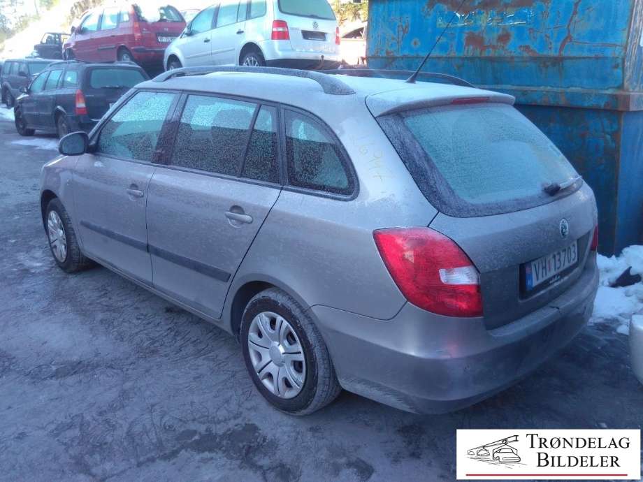 Škoda Fabia 2007-2010 (Type II, Fase 1) , Motorkode: BZG, Girkassekode: JUS