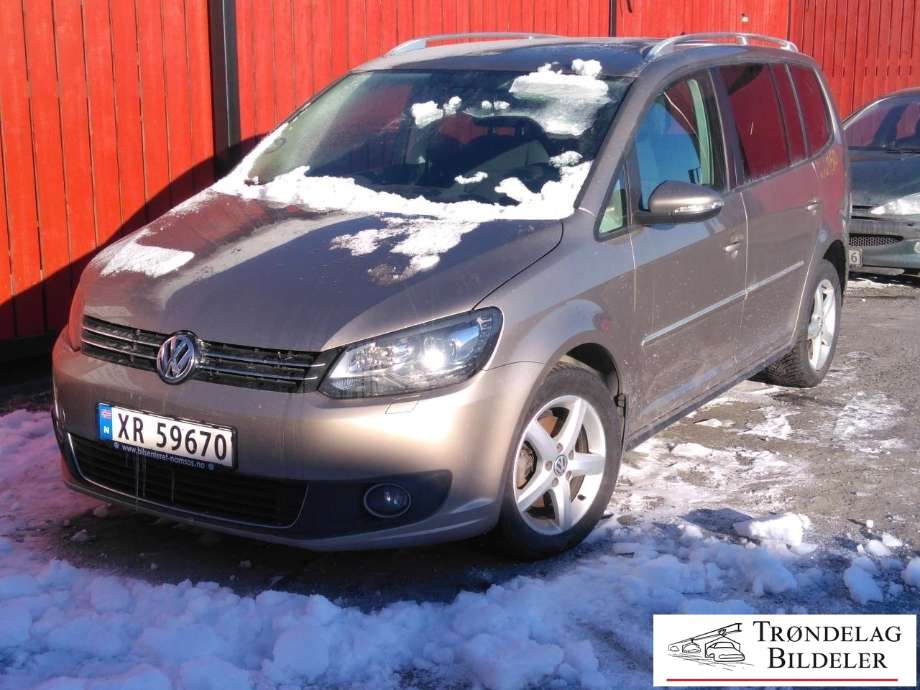 VW Touran 2010-2015 (Type I, Fase 3) , Motorkode: CAYC, Girkassekode: PKQ