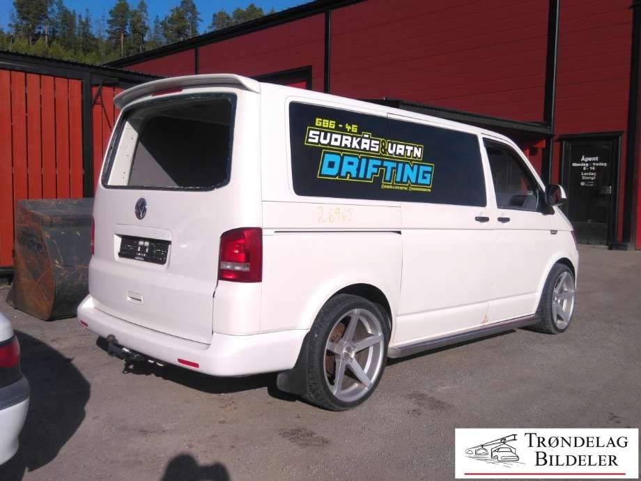 VW Transporter / Caravelle 2009-2015 (Fase 2) (T5) (T5), Motorkode: CAAB, Girkassekode: LRS