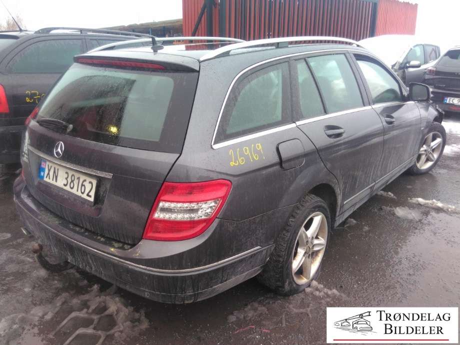 Mercedes C-Klasse 2007-2011 (Fase 1) (W204) (W204), Motorkode: 646811, Girkassekode: