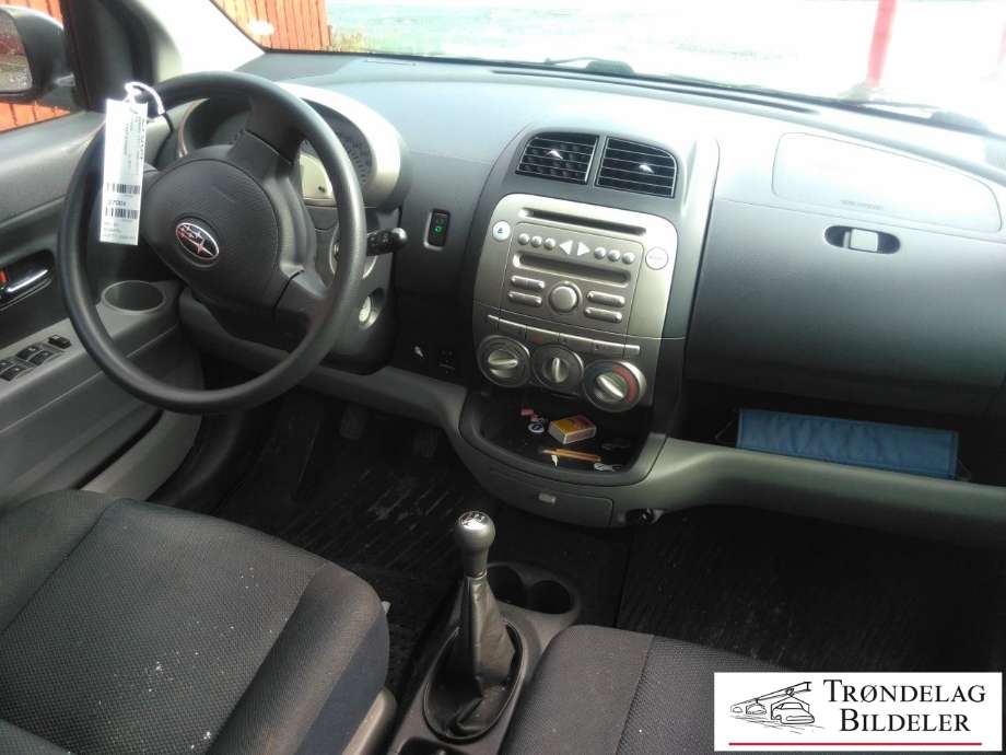 Subaru Justy 2008-2010 (Type IV) , Motorkode: 1KR-FE, Girkassekode: 