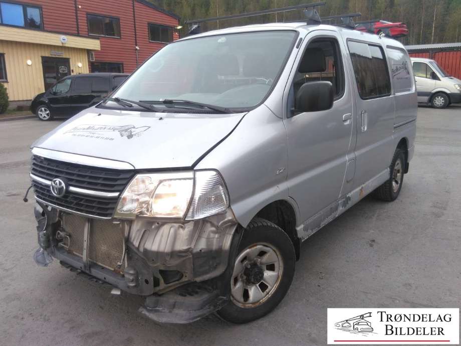 Toyota Hiace 2007-2012 (Fase 3) , Motorkode: 2KD-FTV, Girkassekode: 