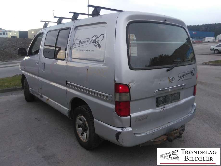 Toyota Hiace 2007-2012 (Fase 3) , Motorkode: 2KD-FTV, Girkassekode: 