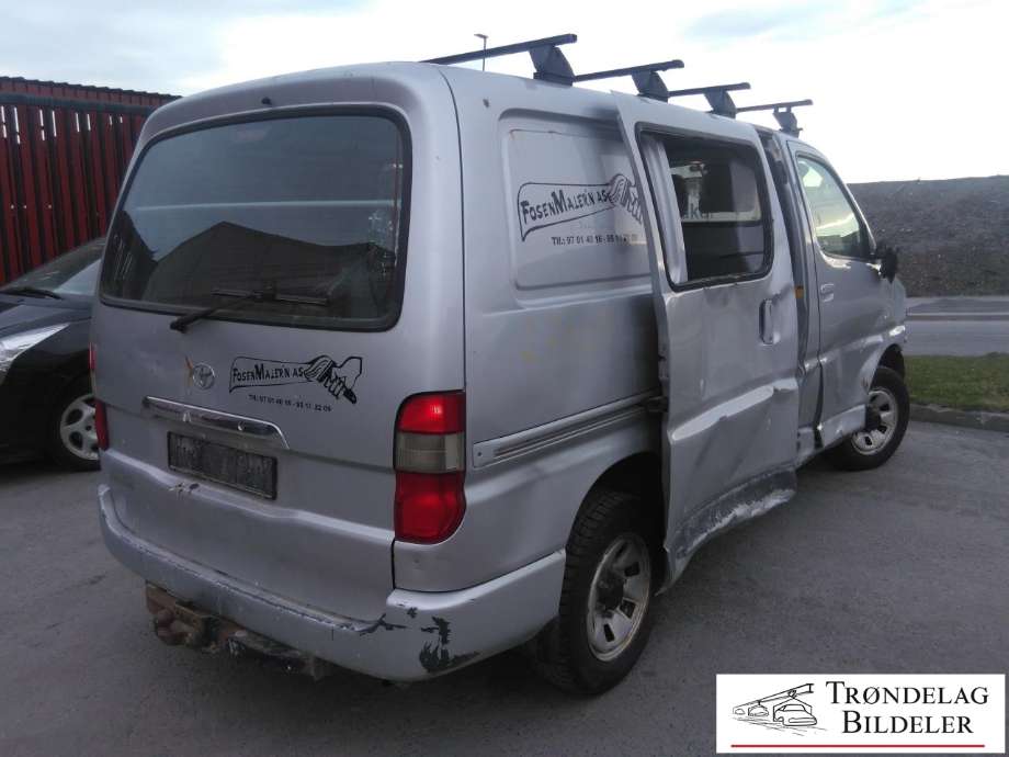 Toyota Hiace 2007-2012 (Fase 3) , Motorkode: 2KD-FTV, Girkassekode: 
